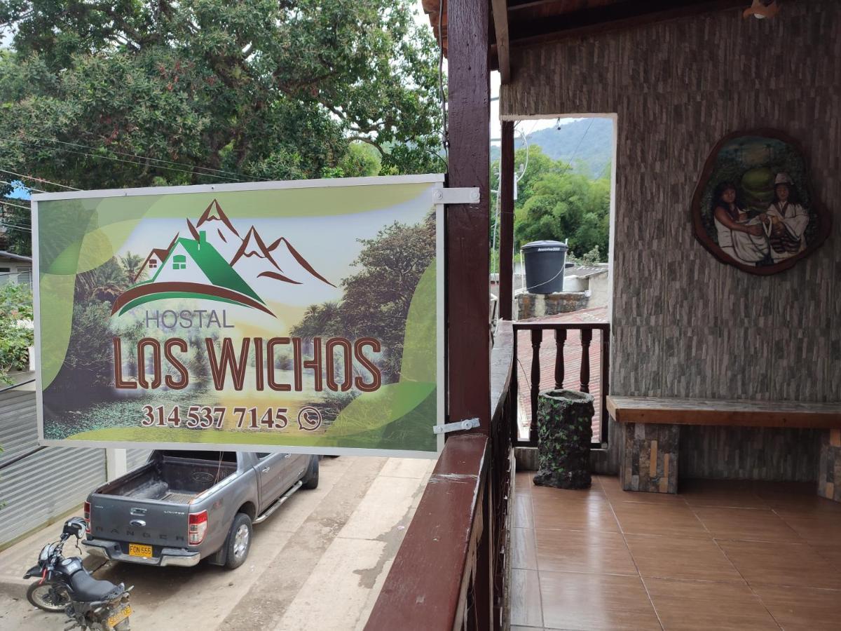 Hostal Los Wichos Minca Buitenkant foto