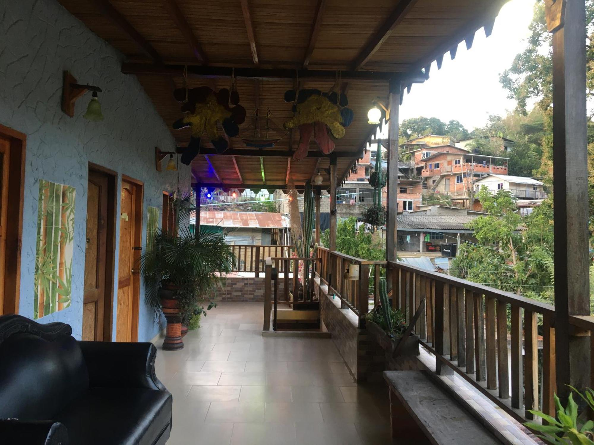 Hostal Los Wichos Minca Buitenkant foto