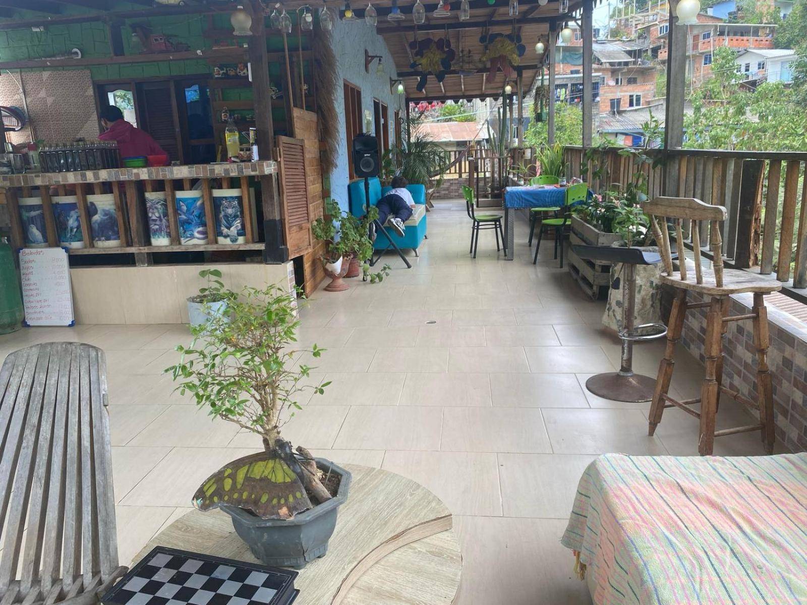 Hostal Los Wichos Minca Buitenkant foto