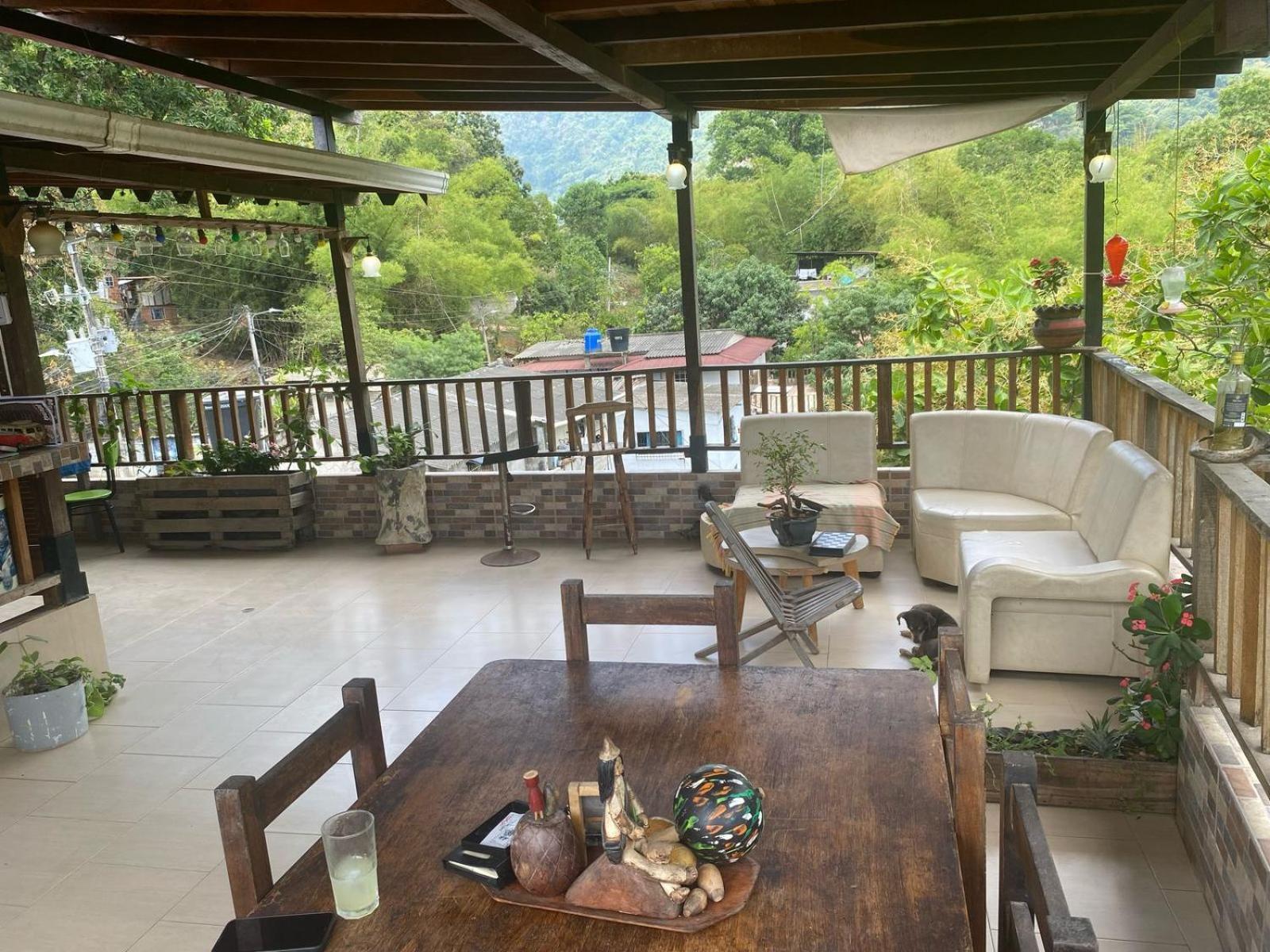 Hostal Los Wichos Minca Buitenkant foto